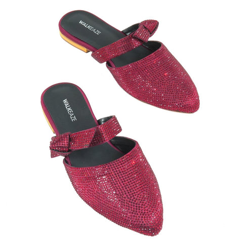 Women Formal Mules - 40185S - Mules - Walkeaze
